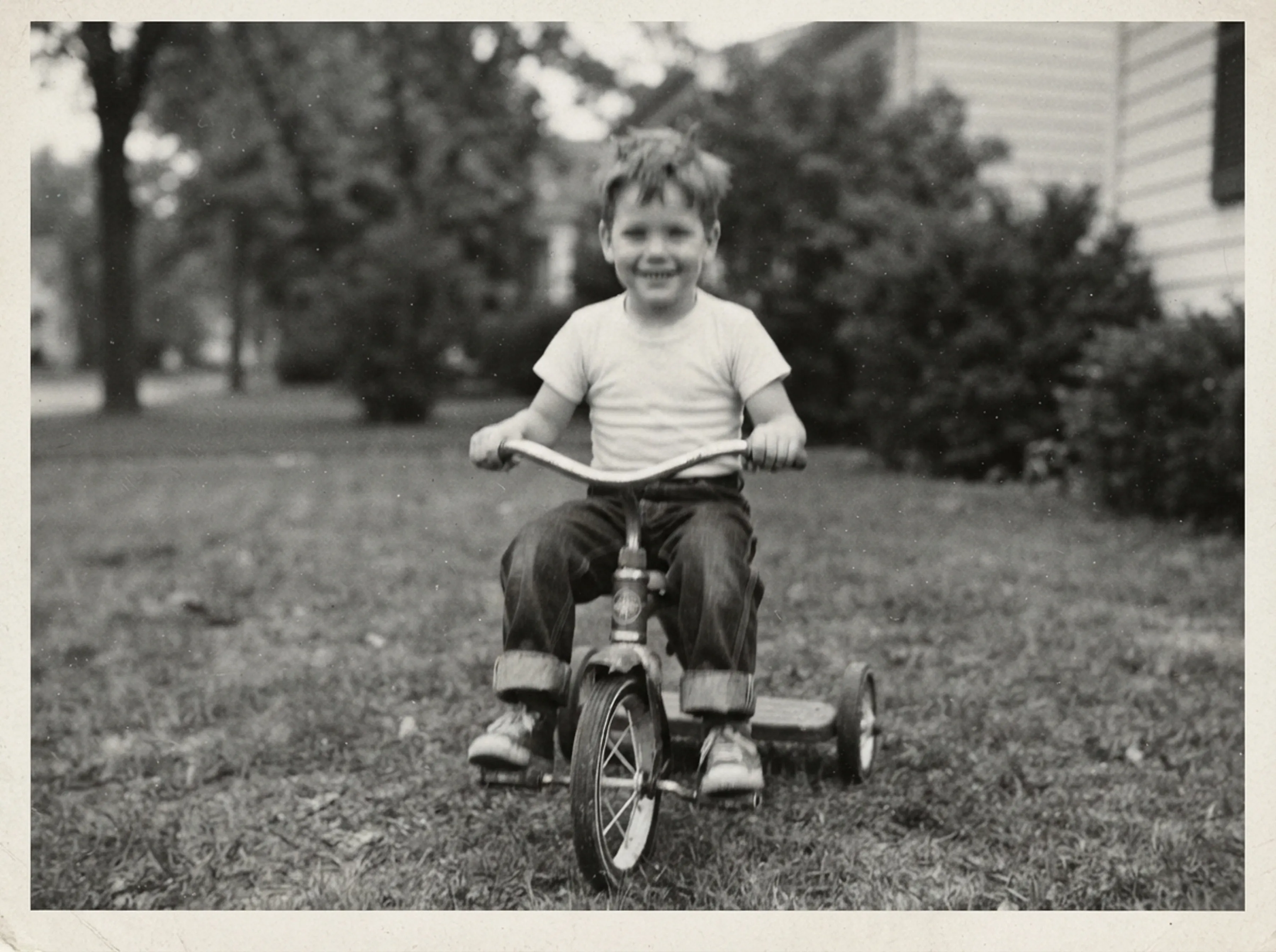 Old photo before enhance & upscale photos with Retrocap